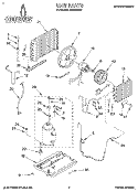UNIT, LITERATURE Diagram and Parts List for AR0500XA1  Whirlpool Air Conditioner