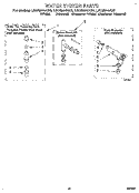 WATER SYSTEM Diagram and Parts List for LSC6244AZ0  Whirlpool Washer