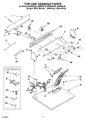 Part Location Diagram of 8532637 Whirlpool PANEL-CNTL