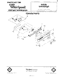 Part Location Diagram of 300752 Whirlpool Bracket, Control