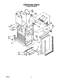 CONTAINER Diagram and Parts List for TC8750XYP2  Whirlpool Trash Compactor
