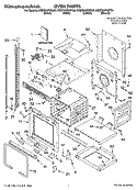 Part Location Diagram of 4457288 Whirlpool Installation Inst Bottom Trim
