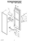 Part Location Diagram of L2206825T Whirlpool DOR-FIP BT