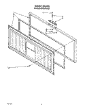 SECTION Diagram and Parts List for EH150FXAN00  Whirlpool Freezer