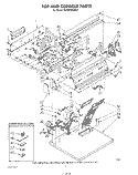 SECTION Diagram and Parts List for KEYE800SWH1  KitchenAid Dryer