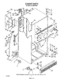 Part Location Diagram of 1118024 Whirlpool CABINET, WIRING ASSEMBLY