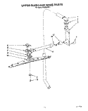 UPPER WASH AND RINSE Diagram and Parts List for KUDD23HY1  KitchenAid Dishwasher