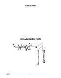 WIRING HARNESS Diagram and Parts List for MT9160XYB0  Whirlpool Microwave