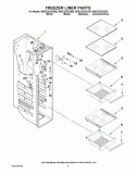 Part Location Diagram of W10281629 Whirlpool TRIM-PAN