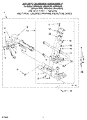 8318272 BURNER ASSEMBLY Diagram and Parts List for LGR8648LQ0  Whirlpool Dryer