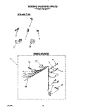 WIRING HARNESS Diagram and Parts List for TAWL680WW1  Estate Washer