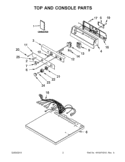Part Location Diagram of W10461071 Whirlpool BRACKET