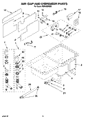 AIR-GAP AND DISPENSER PARTS Diagram and Parts List for KIDS42EPSS0  KitchenAid Dishwasher