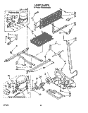 UNIT Diagram and Parts List for ET20GKXSW00  Whirlpool Refrigerator
