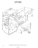 Part Location Diagram of LIT946607 Whirlpool Service & Wiring Sheet