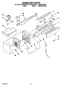 ICEMAKER PARTS, OPTIONAL PARTS (NOT INCLUDED) Diagram and Parts List for KBRS19KTSS01  KitchenAid Refrigerator