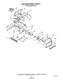 SECTION Diagram and Parts List for KSRF42DTX10  KitchenAid Refrigerator