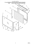 Part Location Diagram of 8273523 Whirlpool GLASS-DOOR