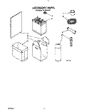 ACCESSORY Diagram and Parts List for TC8750XYP1  Whirlpool Trash Compactor