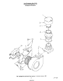 BLOWER Diagram and Parts List for KUDI21DS3  KitchenAid Dishwasher