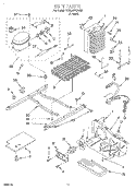 UNIT Diagram and Parts List for 4YED20TKFN00  Whirlpool Refrigerator