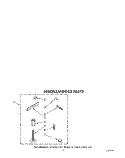 MISCELLANEOUS Diagram and Parts List for LA6055XTM1  Whirlpool Washer