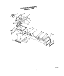 ICE CONTAINER Diagram and Parts List for KSRF36DTX10  KitchenAid Refrigerator