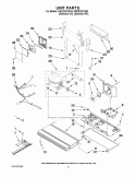 UNIT PARTS Diagram and Parts List for KBRS22KVSS4  KitchenAid Refrigerator