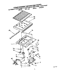 COMPARTMENT SEPARATOR Diagram and Parts List for ET20NMXAW01  Whirlpool Refrigerator