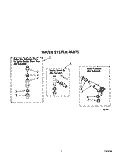 WATER SYSTEM Diagram and Parts List for LA9580XWF1  Whirlpool Washer