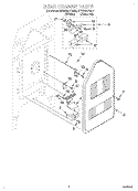 REAR CHASSIS, LIT/OPTIONAL Diagram and Parts List for KERS507EAL3  KitchenAid Range