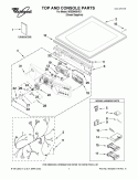 Part Location Diagram of W10144446 Whirlpool TOP