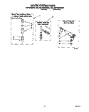WATER SYSTEM Diagram and Parts List for 4XLA87W92AW0  Whirlpool Washer