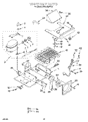 Part Location Diagram of 2003263 Whirlpool VANE-AIR