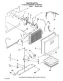 Part Location Diagram of W10452121 Whirlpool BLOCK-EVAP