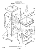 LINER , LIT/OPTIONAL Diagram and Parts List for ET14CCXSW00  Whirlpool Refrigerator