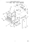 Part Location Diagram of 9871385 Whirlpool PEDAL-FOOT
