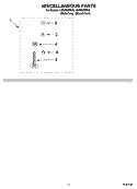 MISCELLANEOUS PARTS OPTIONAL PARTS (NOT INCLUDED) Diagram and Parts List for LSN2000PG0  Whirlpool Washer