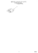 MISCELLANEOUS, LIT/OPTIONAL Diagram and Parts List for RUD4300DQ2  Roper Dishwasher