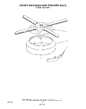 LOWER WASHARM AND STRAINER Diagram and Parts List for 4KUDP220T1  KitchenAid Dishwasher