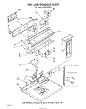 Part Location Diagram of 696226 Whirlpool Panel, Control