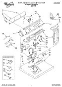 Part Location Diagram of WP3397273 Whirlpool Dryer Timer