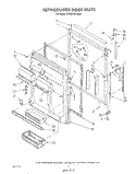 REFRIGERATOR DOOR Diagram and Parts List for ET20DKXVW04  Whirlpool Refrigerator