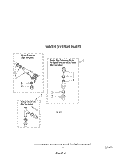 WATER SYSTEM Diagram and Parts List for LA6058XTM0  Whirlpool Washer
