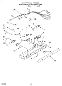 CONTROL, OPTIONAL Diagram and Parts List for 6ED22DQXFB03  Whirlpool Refrigerator