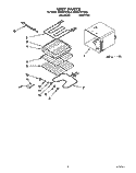 UNIT Diagram and Parts List for KEBS276YBL0  KitchenAid Wall Oven