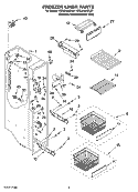 Part Location Diagram of 2303378 Whirlpool Shield, Wiring