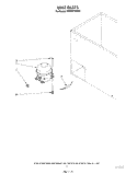 SECTION Diagram and Parts List for EH050FXVN00  Whirlpool Freezer