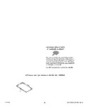 OPTIONAL EQUIPMENT Diagram and Parts List for 2384W3A  Roper Range