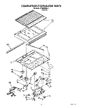 COMPARTMENT SEPARATOR Diagram and Parts List for ET20DKXXN11  Whirlpool Refrigerator